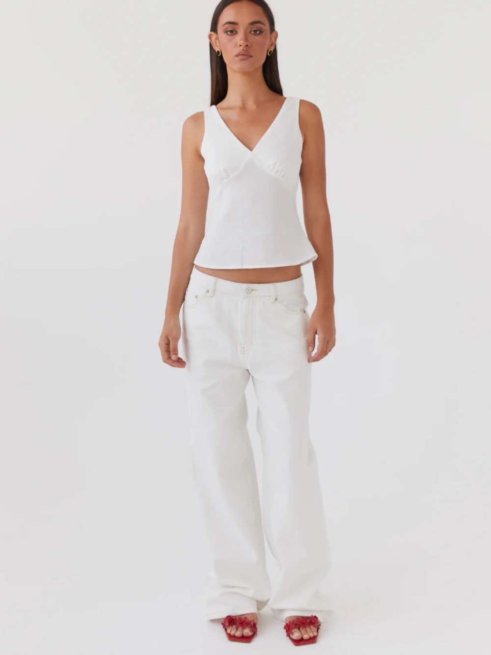 Peppermayo Keanna Low Rise Denim Jeans